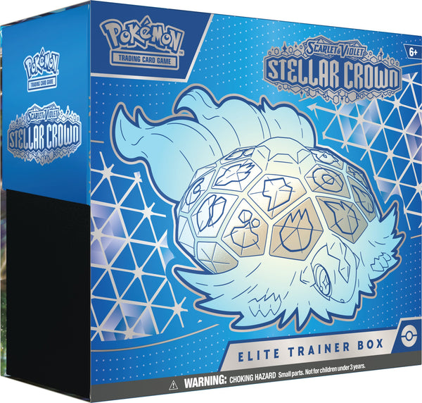 Pokemon TCG: Scarlet & Violet 7 - Stellar Crown Elite Trainer Box - 1