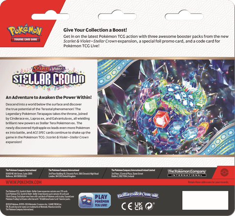 Buy Pokemon TCG: Scarlet & Violet 7 - Stellar Crown | Gathering Games Buy Pokemon TCG: Scarlet & Violet 7 - Stellar Crown | Gathering Games