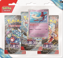 Pokemon TCG: Scarlet & Violet 7 - Stellar Crown Latias 3 Pack Blister - 1