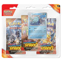 Pokemon TCG: Scarlet & Violet 8 - Surging Sparks 3 Pack Blister - Quagsire - 1