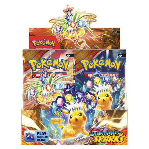 Pokemon TCG: Scarlet & Violet 8 - Surging Sparks Booster Box - Gathering Games