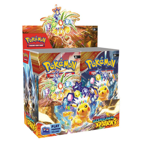 Surging Sparks Booster Box - Pokmon TCG | Gathering Games Surging Sparks Booster Box - Pokmon TCG | Gathering Games
