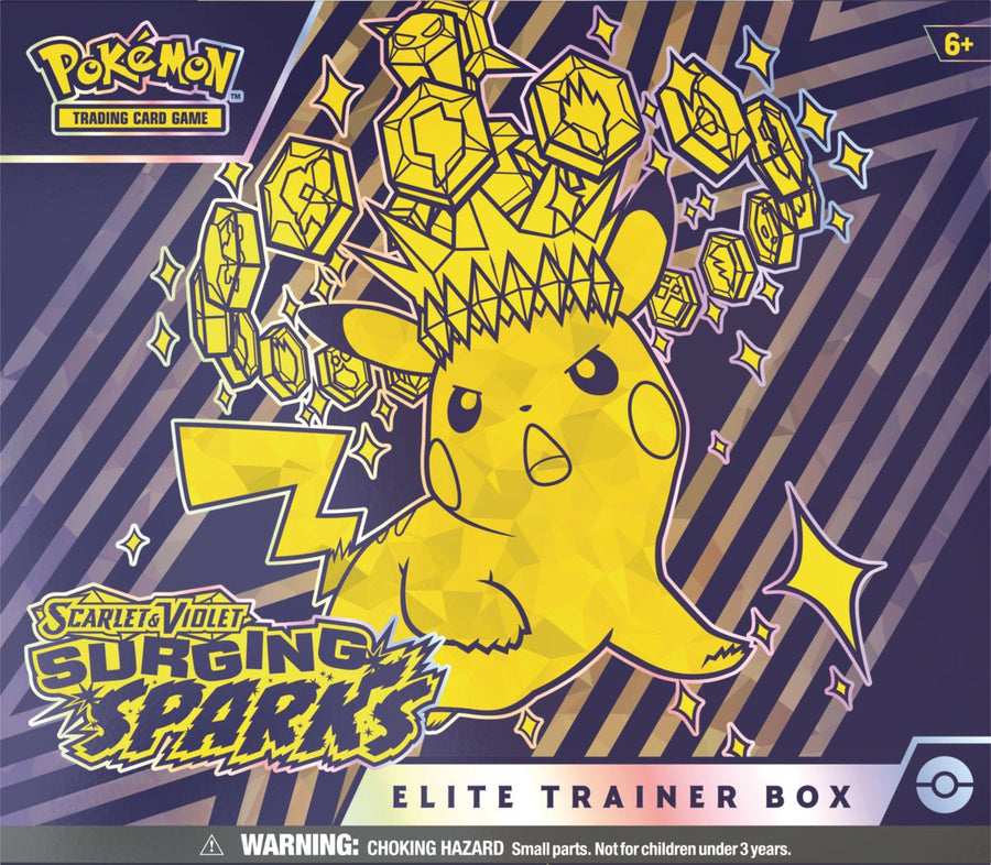 Pokemon TCG: Scarlet & Violet 8 - Surging Sparks Elite Trainer Box - Gathering Games