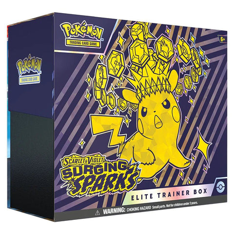 Pokemon TCG: Scarlet & Violet 8 - Surging Sparks Elite Trainer Box - Gathering Games