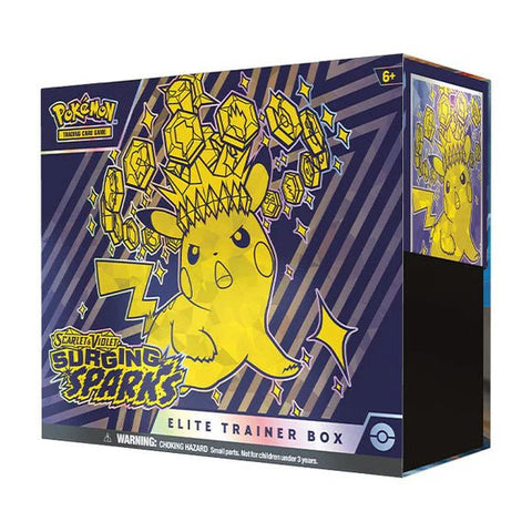 Pokemon TCG: Scarlet & Violet 8 - Surging Sparks Elite Trainer Box - Gathering Games