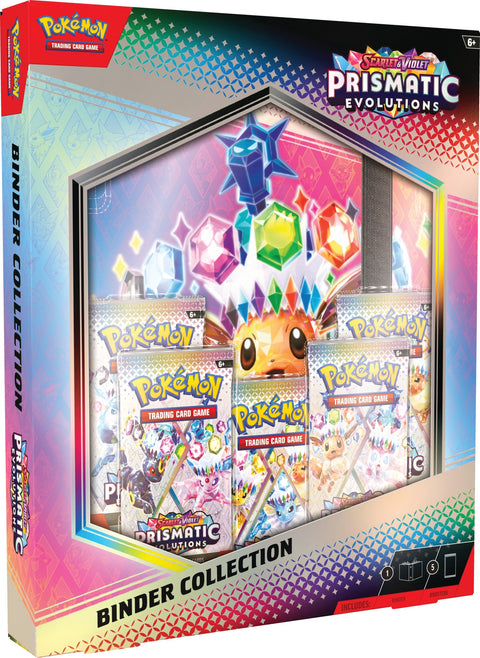 Pokemon TCG: Scarlet & Violet 8.5 - Prismatic Evolutions - Binder Collection - Gathering Games