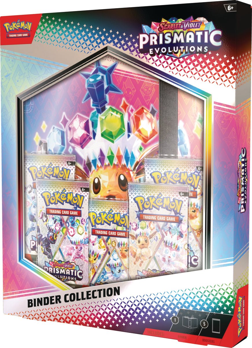 Pokemon TCG: Scarlet & Violet 8.5 - Prismatic Evolutions - Binder Collection - Gathering Games