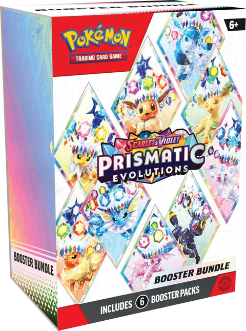 Pokemon TCG: Scarlet & Violet 8.5 - Prismatic Evolutions - Booster Bundle - Gathering Games