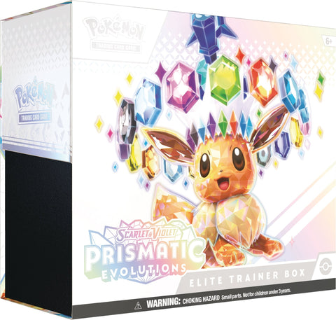 Pokemon TCG: Scarlet & Violet 8.5 - Prismatic Evolutions Elite Trainer Box - Gathering Games