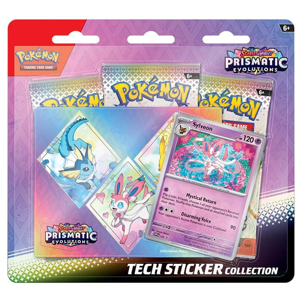 Pokemon TCG: Scarlet & Violet 8.5 - Prismatic Evolutions - Tech Sticker Collection - Sylveon - 1