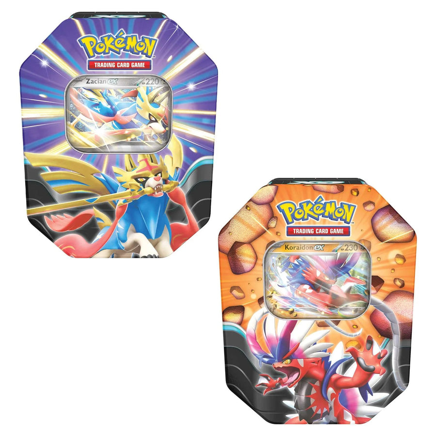Pokémon TCG: Slashing Legends Ex Tins - Gathering Games