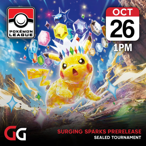 Pokémon TCG: Surging Sparks Prerelease | 26th Oct 2024 | Skipton - Gathering Games