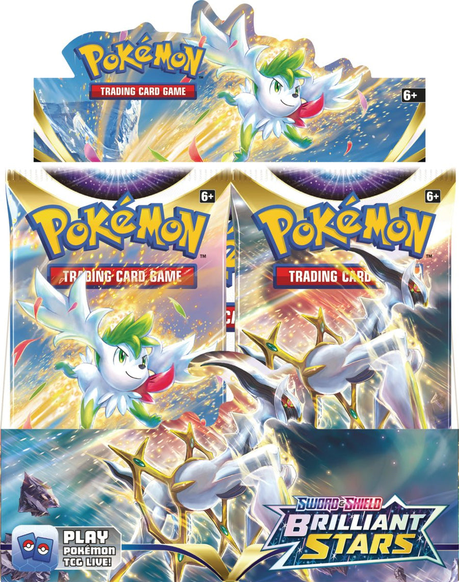 Pokemon TCG: Sword & Shield 9 - Brilliant Stars Booster Box - Gathering Games