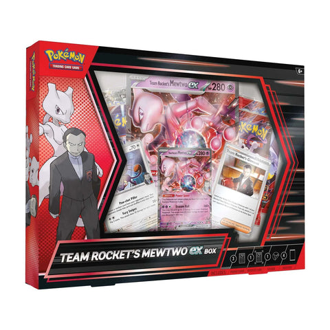 Pokemon TCG: Team Rocket's Mewtwo ex Box - Gathering Games