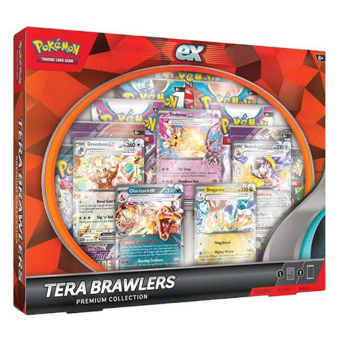 Pokémon TCG: Tera Brawlers Premium Collection - Gathering Games