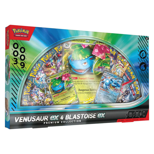 Pokemon TCG: Venusaur ex & Blastoise ex Premium Collection - 1
