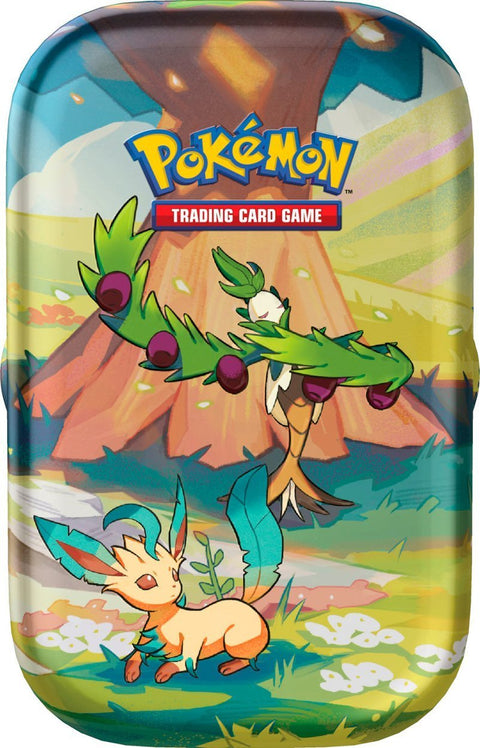 Pokemon TCG: Vibrant Paldea Mini Tins - Arboliva & Leafeon - Gathering Games