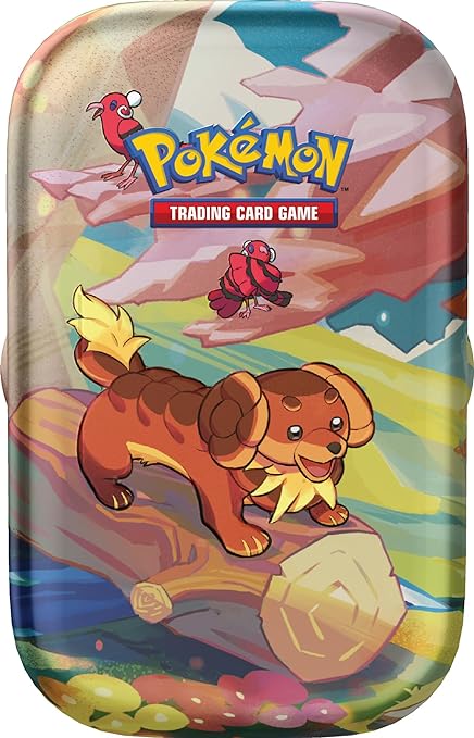 Pokemon TCG: Vibrant Paldea Mini Tins - Dachsbun & Oricorio - Gathering Games