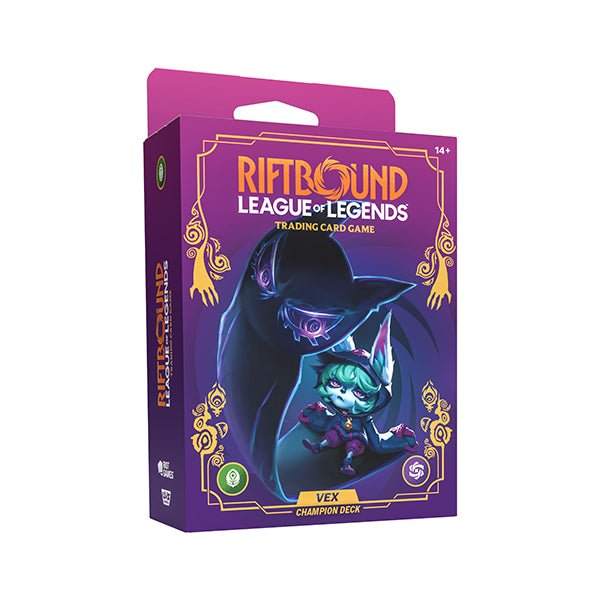Riftbound: League of Legends TCG - Set 3: Unleashed Champion Deck - Vex - Gathering Games