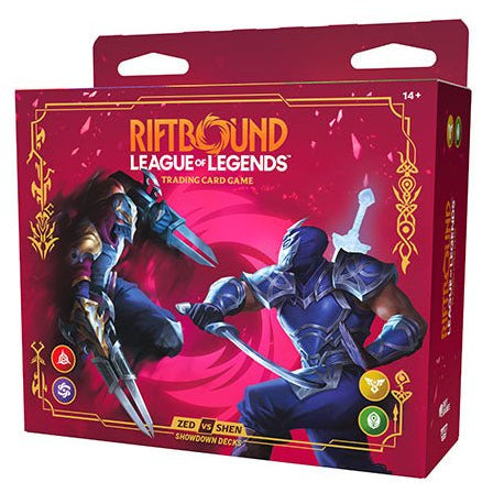 Riftbound: League of Legends TCG - Set 4: Vendetta Showdown Decks - Zed Vs Shen - Gathering Games