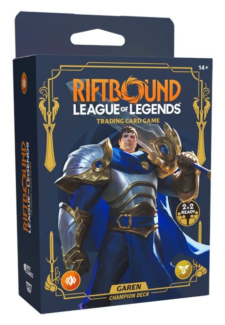 Riftbound: League of Legends TCG - Set 6: Legacy Champion Deck - Garen - Gathering Games