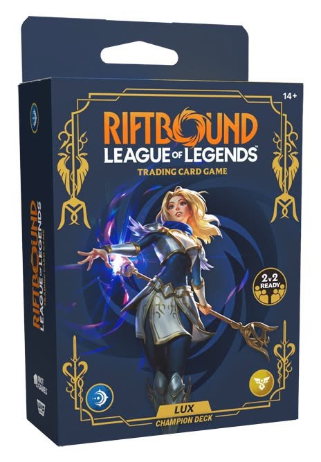 Riftbound: League of Legends TCG - Set 6: Legacy Champion Deck - Lux - Gathering Games