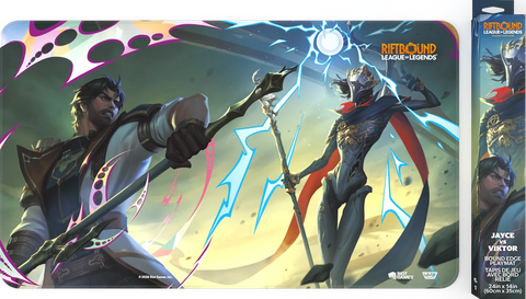 Riftbound League of Legends TCG: Vendetta - Jayce vs Viktor Playmat - Gathering Games