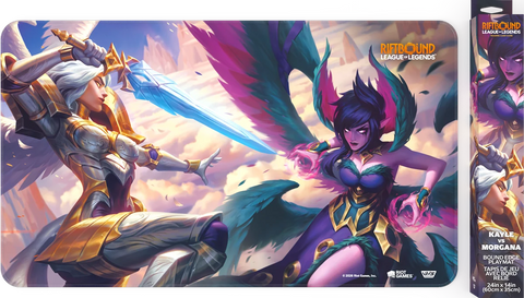 Riftbound League of Legends TCG: Vendetta - Kayle vs Morgana Playmat - Gathering Games