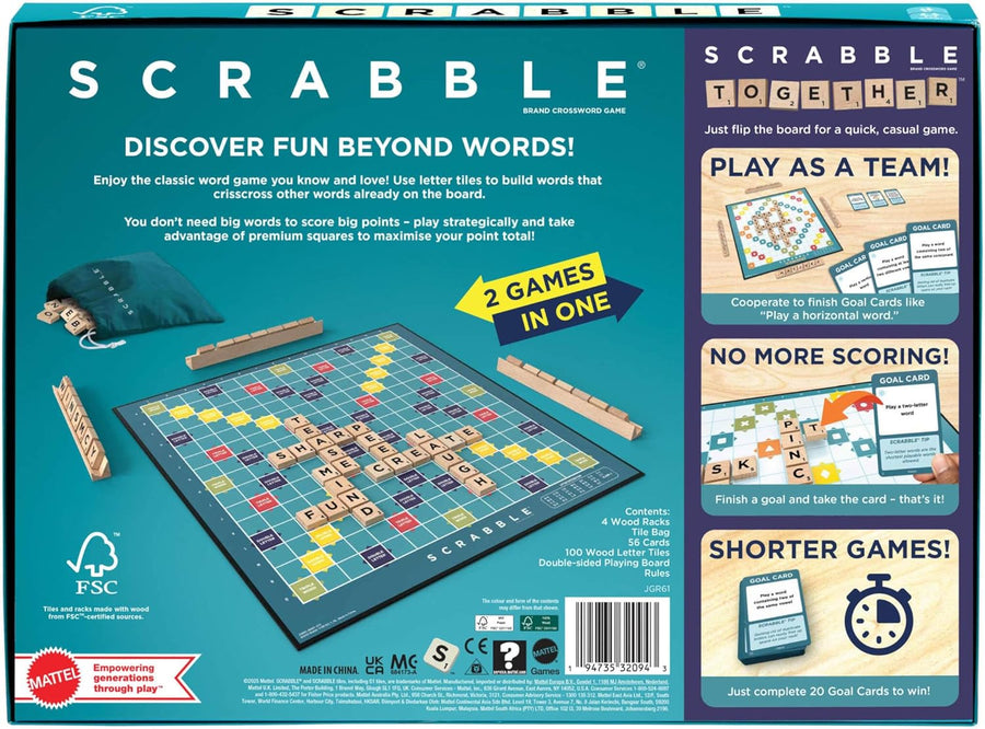 Scrabble (Wood Refresh) - Gathering Games