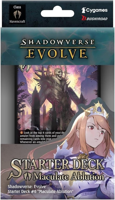 Shadowverse: Evolve - Maculate Ablution Starter Deck 6 - Gathering Games