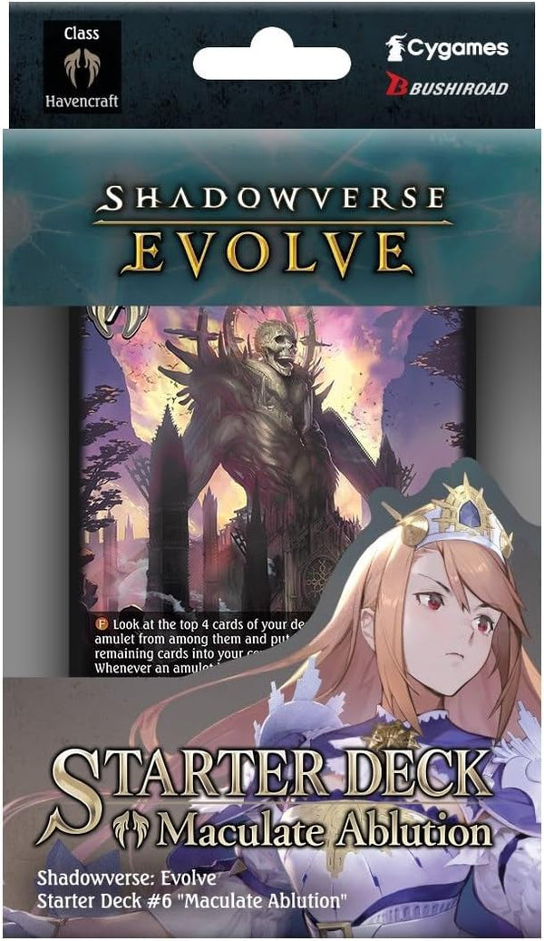 Shadowverse: Evolve - Maculate Ablution Starter Deck 6 - 1