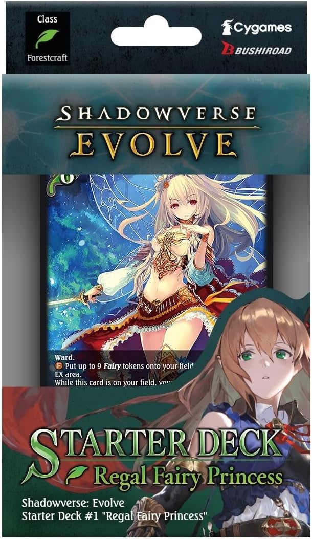 Shadowverse: Evolve - Regal Fairy Princess Starter Deck 1 - Gathering Games