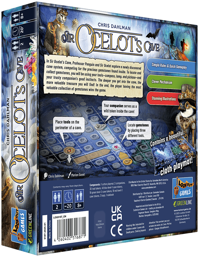Sir Ocelot's Cave - Gathering Games