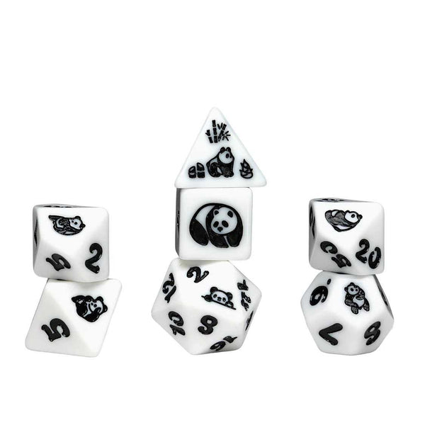 Sirius Dice: Animal Dice Set - Moon Panda - 1