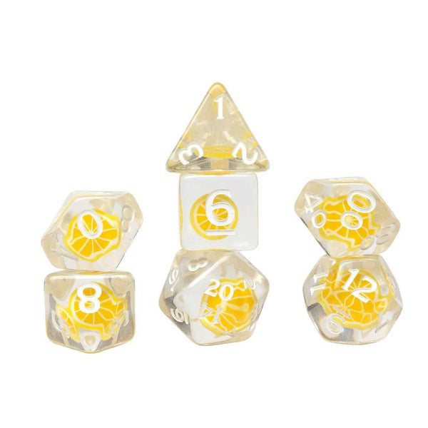 Sirius Dice: Fruit Slice Dice Set - Lemon - 1