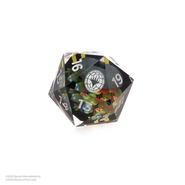 Sirius Dice - Magic: The Gathering - Teenage Mutant Ninja Turtles 55mm Spindown D20 - 2