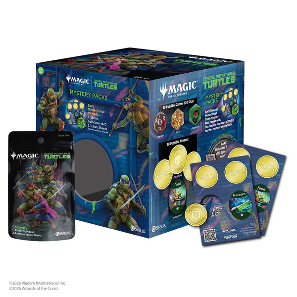 Sirius Dice - Magic: The Gathering - Teenage Mutant Ninja Turtles Treasure Pack - 3