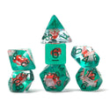 Sirius Dice: Power Mushroom 7-Piece Polyhedral Dice Set - 2