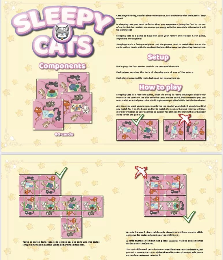 Sleepy Cats - Gathering Games