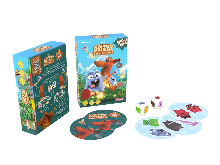 Smash Party: Grizzy & the Lemmings - Gathering Games