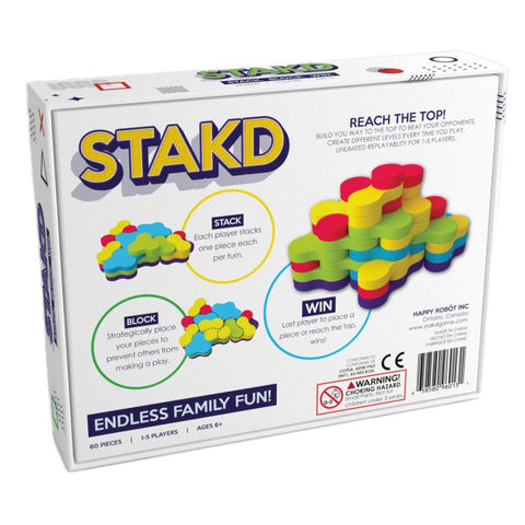STAKD Family: Stack. Block. Win. - Gathering Games