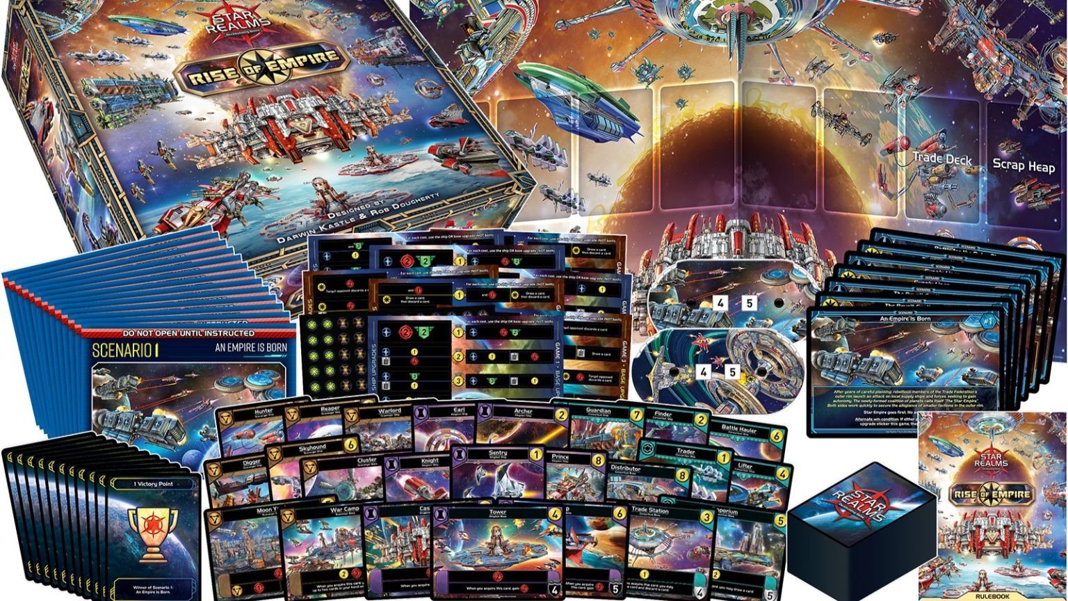 Star Rise Game Star Realms: Rise of Empire | Board Games | Gathering Games