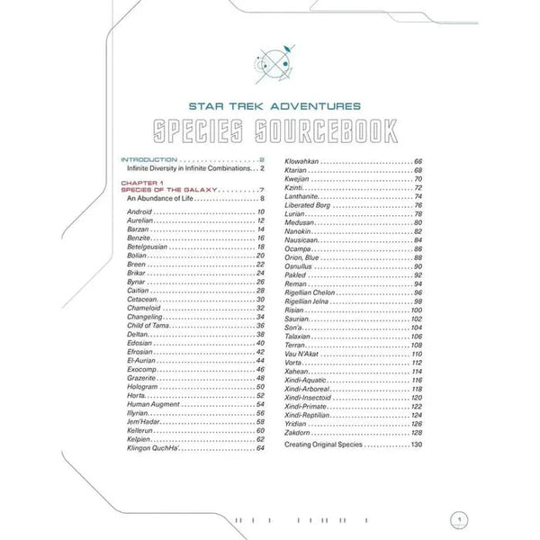 Star Trek Adventures: Species Sourcebook - 2