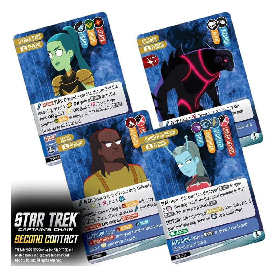 Star Trek: Captain's Chair - Second Contact - Gathering Games