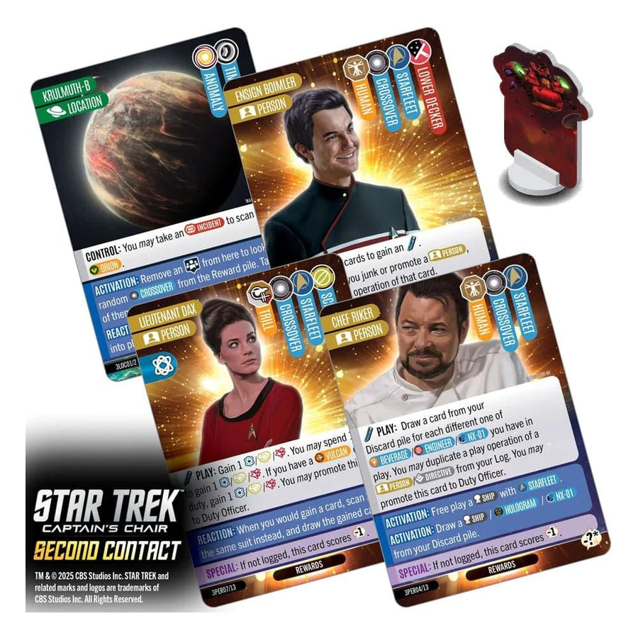 Star Trek: Captain's Chair - Second Contact - Gathering Games