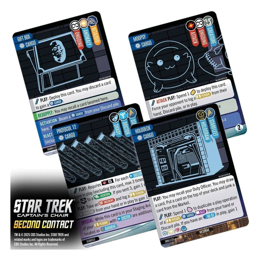 Star Trek: Captain's Chair - Second Contact - Gathering Games