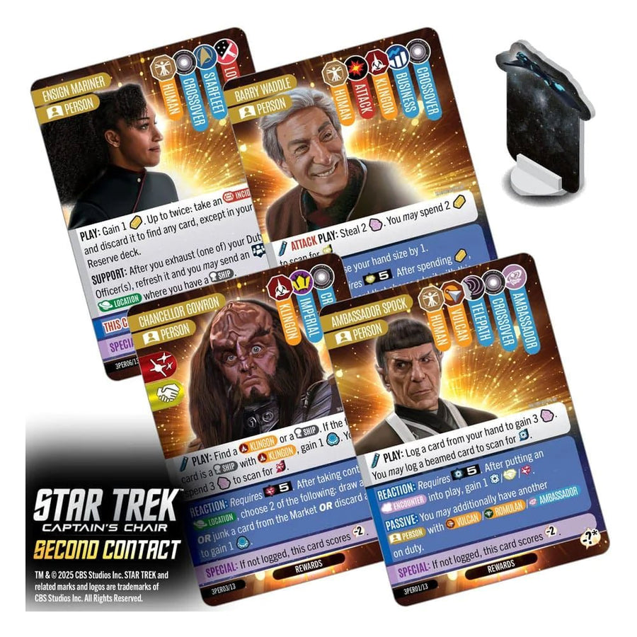 Star Trek: Captain's Chair - Second Contact - Gathering Games