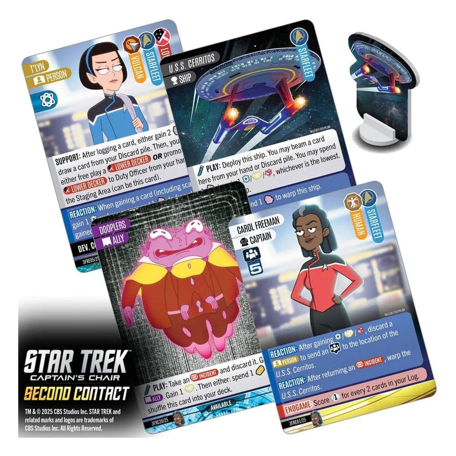 Star Trek: Captain's Chair - Second Contact - Gathering Games