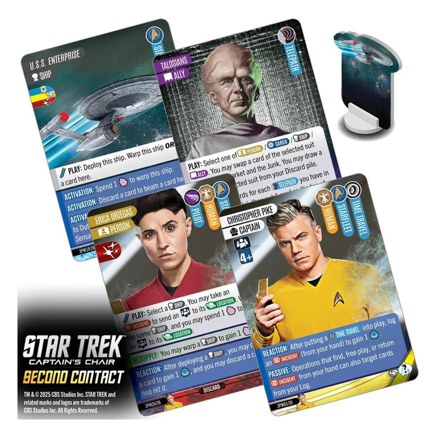 Star Trek: Captain's Chair - Second Contact - Gathering Games