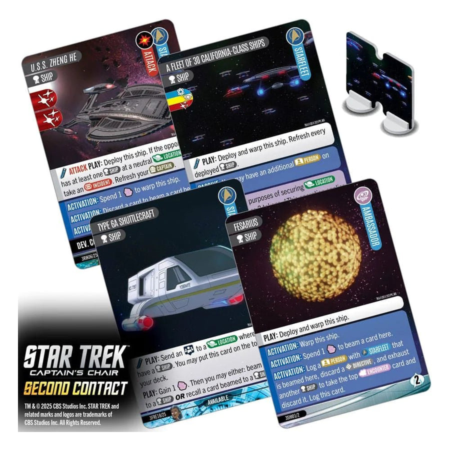 Star Trek: Captain's Chair - Second Contact - Gathering Games